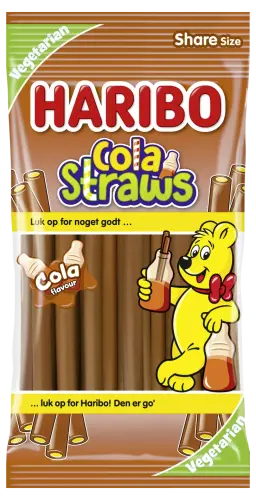Haribo Cola Straws 80g – Coopers Candy
