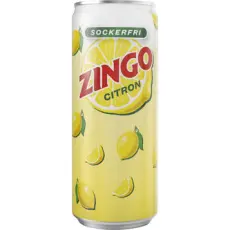 Zingo Citron Sockerfri 33cl – Coopers Candy