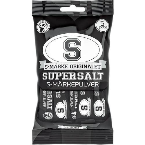 S-Märke Pulver Supersalt 45g – Coopers Candy