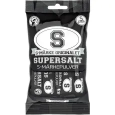 S-Märke Pulver Supersalt 45g – Coopers Candy