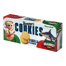 Yummers Vanilla Cookies Italian Brainrot 140g – Coopers Candy