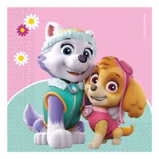 Servetter Paw Patrol Paw Patrol Skye & Everest 20-pack &ndash; Coopers Candy