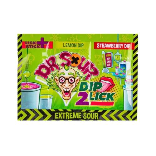 Dr. Sour Dip 2 Lick 18g – Coopers Candy