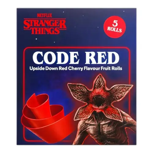 Stranger Things Fruit Rollers Red Cherry 60g – Coopers Candy