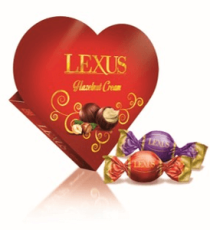 Lexus Heart Hazelnut Cream 100g – Coopers Candy
