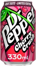 Dr Pepper Zero Cherry Crush 330ml x 24st – Coopers Candy