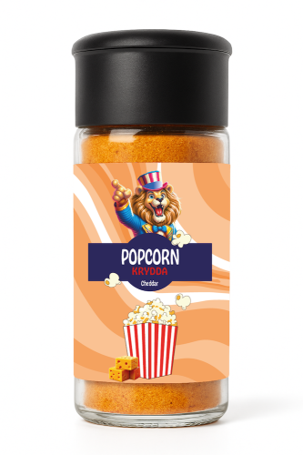 Popcornkrydda Cheddar 40g – Coopers Candy