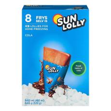 Sun Lolly Ice Lollies - Cola 520g – Coopers Candy