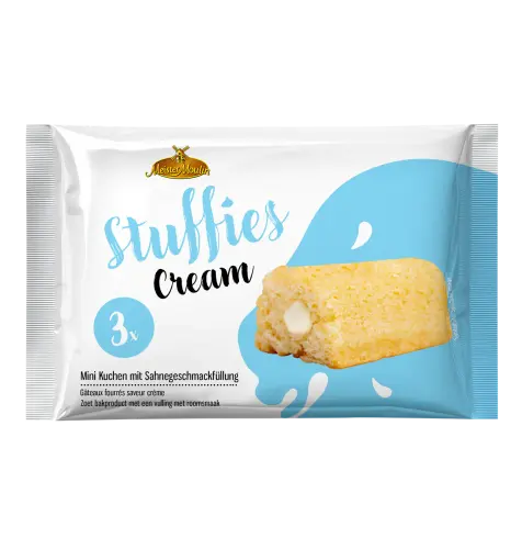 Meister Moulin Stuffies Mini Cakes Milk Cream 3x45g – Coopers Candy