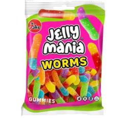 Jake Jelly Mania Worms 100g – Coopers Candy