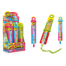 Johny Bee Squeeze Worms 23g (1st) – Coopers Candy