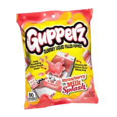 Gupperz Strawberry Milk Splash 72g &ndash; Coopers Candy