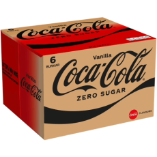 Coca-Cola Zero Sugar Vanilla 6x33cl – Coopers Candy