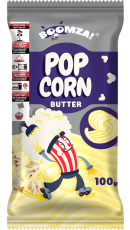 Boomza Mikropopcorn Butter 100g – Coopers Candy