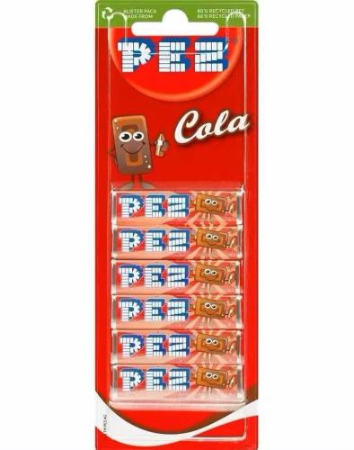 PEZ Refill Cola 6-pack 51g – Coopers Candy