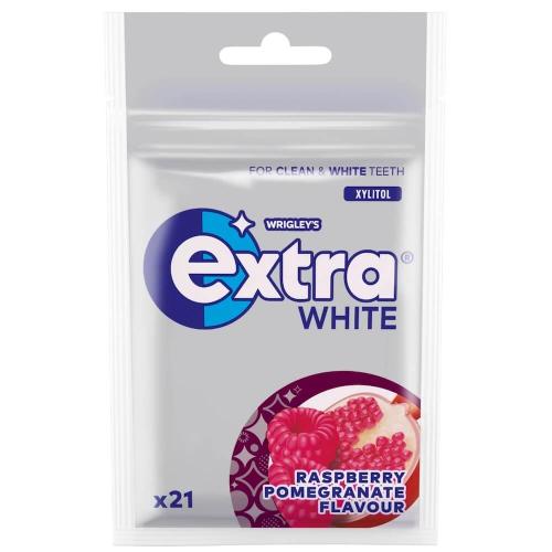 Wrigleys Extra White Raspberry Pomegranate 29g – Coopers Candy