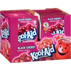 Kool-Aid Soft Drink Mix - Black Cherry 3.6g x 48st – Coopers Candy