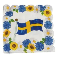 Servetter Svensk Sommar 16-pack – Coopers Candy