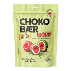 Chokob&aelig;r Hallon med vit choklad & Pistagesmak 80g &ndash; Coopers Candy