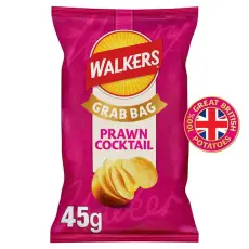 Walkers Chips Prawn Cocktail 45g (BF: 2026-08-08) &ndash; Coopers Candy