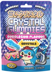 Crystal Gummies Bubblegum Flavour 80g &ndash; Coopers Candy