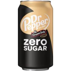 Dr Pepper & Cream Soda Zero Sugar 355ml – Coopers Candy