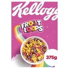 Kelloggs Froot Loops (UK) 375g – Coopers Candy