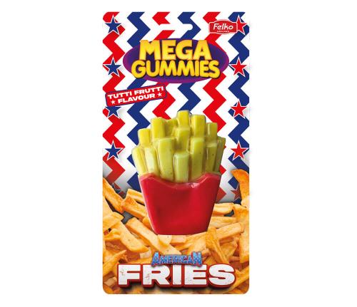 Felko Mega Gummies American Fries 120g – Coopers Candy