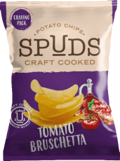 Spuds Craft Cooked Tomato & Bruschetta 145g – Coopers Candy