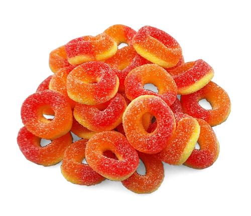Park Lane Mini Peach Rings 2kg – Coopers Candy