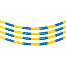 Pappersgirlanger Bl&aring;/Gul &ndash; Coopers Candy