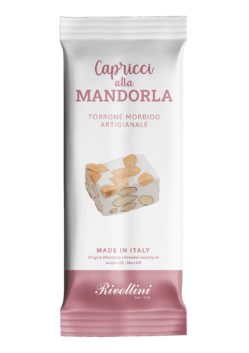 Capricci alla Mandorla - Mjuk Nougat med Mandel 20g(BF:2025-06-30) – Coopers Candy