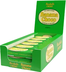 Barebells Chewy Banana Choco 40g x 18st &ndash; Coopers Candy