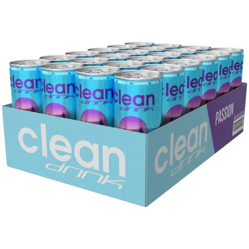 Clean Drink Passion 33cl x 24st – Coopers Candy