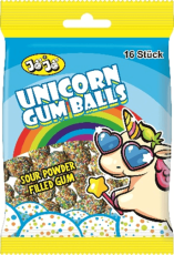 Jojo Unicorn Gum Balls Bubblegum 80g – Coopers Candy