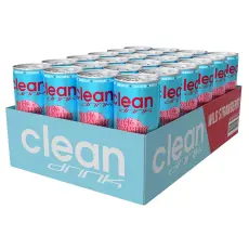 Clean Drink Wild Strawberry 33cl x 24st – Coopers Candy