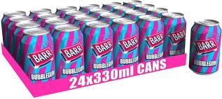 Barr Bubblegum 33cl x 24st (helt flak) – Coopers Candy