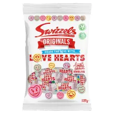 Swizzels Original Love Hearts 125g – Coopers Candy