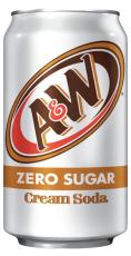 A&W Cream Soda Zero Sugar 355ml – Coopers Candy