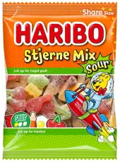 Haribo Stjärn Mix Sur 150g – Coopers Candy