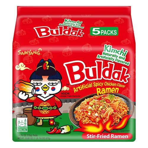 Samyang Buldak Hot Chicken Ramen - Kimchi Flavor 140g x 5st – Coopers Candy