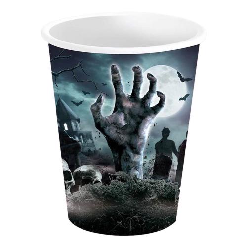Pappersmuggar Halloween Kyrkogård 6-pack – Coopers Candy