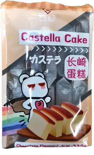 Tokimeki Castella Cake Chocolate Flavour 330g – Coopers Candy