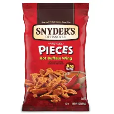 Snyders Pretzel Pieces Hot Buffalo Wing 110g – Coopers Candy