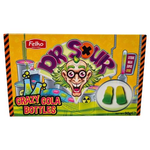 Dr Sour Crazy Cola Bottles 90g – Coopers Candy