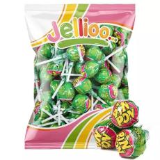 Pin Pon Lollipop Gum Sour Green Apple 53st – Coopers Candy