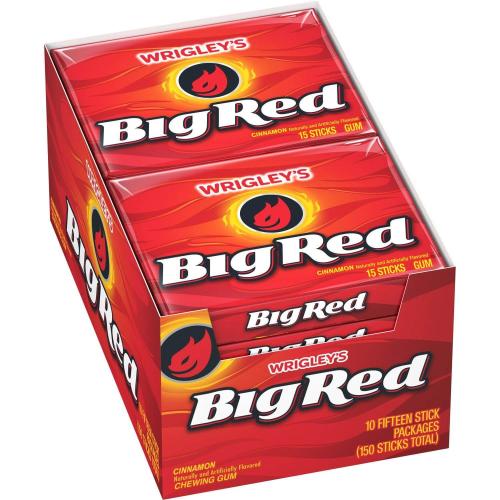 Wrigleys Big Red Slim Pack x 10st – Coopers Candy