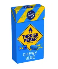 Turkisk Peppar Chewy Blue Tablettask 38g &ndash; Coopers Candy