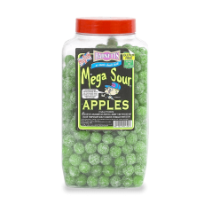 Barnetts Mega Sour Apple 3kg – Coopers Candy