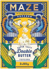 MAZE Popcorn Double Butter 3-pack 240g – Coopers Candy